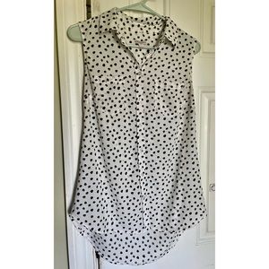 Merona button up tank